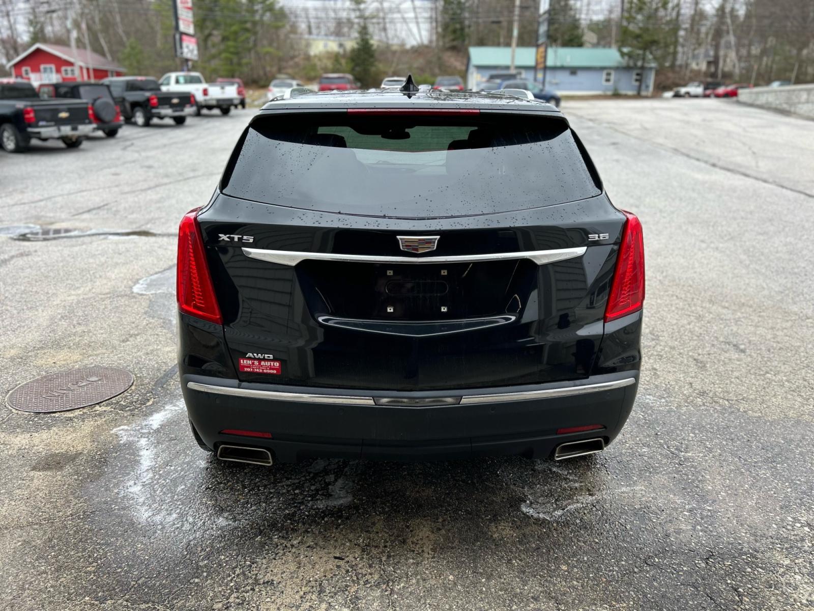2017 Black /Black Cadillac XT5 Premium Luxury (1GYKNDRS6HZ) with an 3.6L V6 DOHC 24V engine, 8A transmission, located at 27 Main St., Norway, MD, 04268, (207) 743-0900, 44.199795, -70.530807 - Photo #3